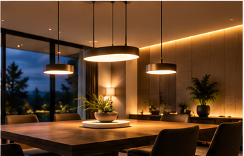 Iluminación inteligente integrada a la arquitectura residencial